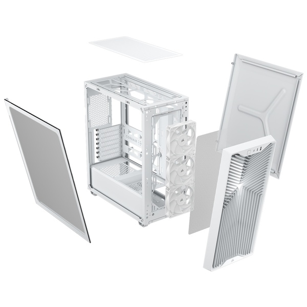 ミドルタワー型PCケース 3200D RS Mid-Tower White