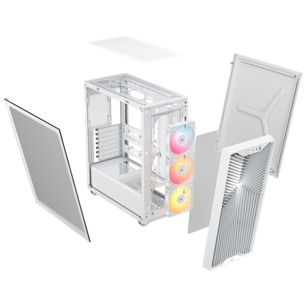 ミドルタワー型PCケース 3200D RS ARGB Mid-Tower White