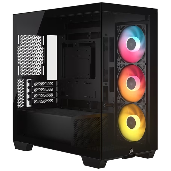 ミドルタワー型PCケース 2800X RS-R ARGB Micro-ATX Black