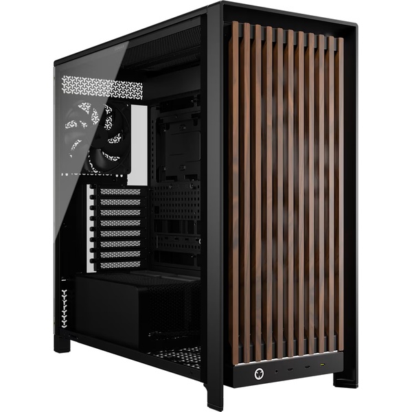 ミドルタワー型PCケース FRAME 5000D WOOD RS Performance Mid-Tower Black/Walnut