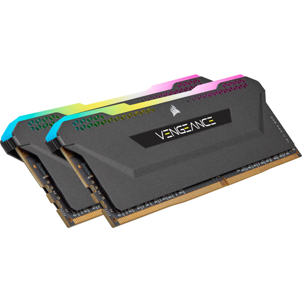 DDR4 3200MHz 8GBx2 DIMM 16-20-20-38 XMP 2.0 VENGEANCE RGB PRO SL Black for AMD & Intel