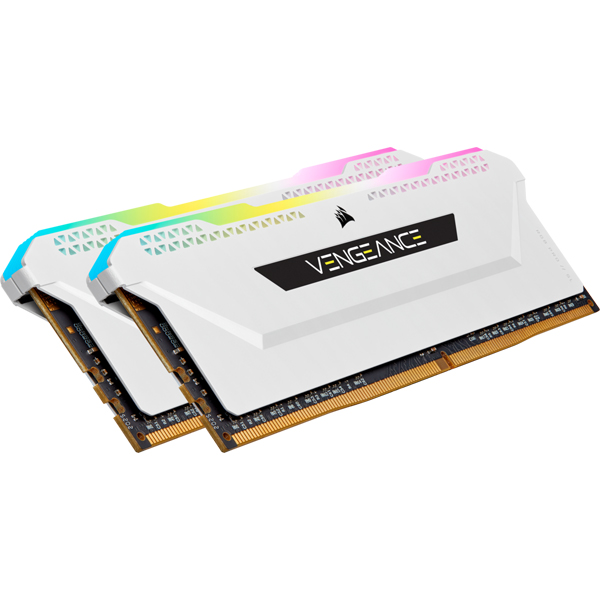 DDR4 3200MHz 8GBx2 DIMM 16-20-20-38 XMP 2.0 VENGEANCE RGB PRO SL White for AMD & Intel