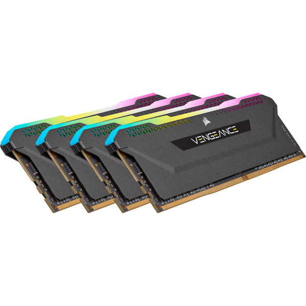 DDR4 3200MHz 8GBx4 DIMM 16-20-20-38 XMP 2.0 VENGEANCE RGB PRO SL Black for AMD & Intel