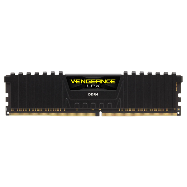 DDR4 3000MHz 32GBx1 DIMM Unbuffered 16-20-20-38 Vengeance LPX black Heatspreader