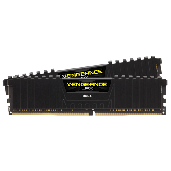 DDR4 3600MHz 16GBx2 288pin DIMM Unbuffered 18-22-22-42 Vengeance LPX Black Heat spreader
