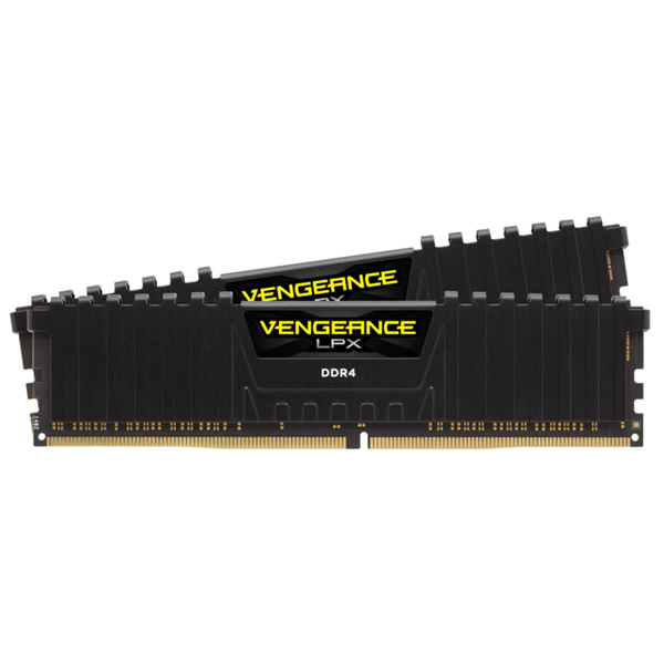 DDR4 3200MHz 16GBx2 288pin DIMM Unbuffered 16-20-20-38 Vengeance LPX Black 1.35V XMP 2.0