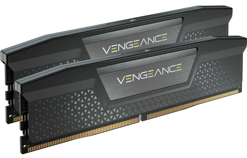 DDR5 4800MHz 64GB(32GBx2) UDIMM 40-40-40-77 XMP 3.0 VENGEANCE DDR5 Black 1.1V
