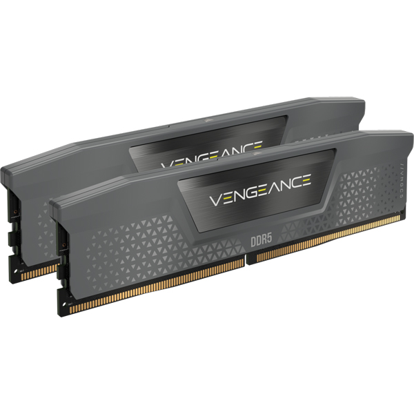 DDR5 5200MHz 32GBx2 UDIMM 40-40-40-77 AMD EXPO VENGEANCE DDR5 Black PCB 1.25V