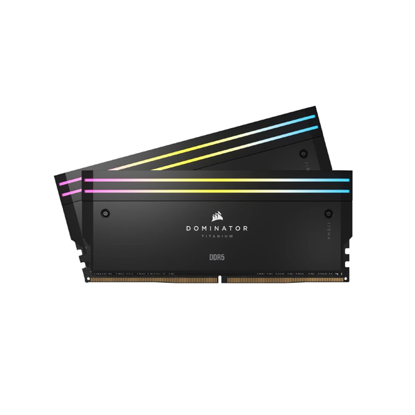 DDR5 6000MT/s 48GB(24GBx2) UDIMM 30-36-36-76 XMP 3.0 DOMINATOR TITANIUM Black RGB LED 1.4V