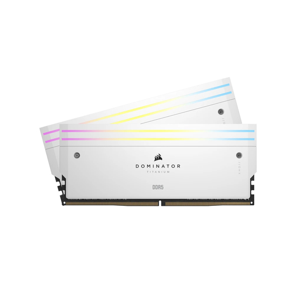 DDR5 7000MT/s 48GB(24GBx2) UDIMM 36-44-44-114 XMP 3.0 DOMINATOR TITANIUM White RGB LED 1.4V