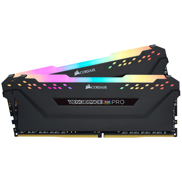DDR4 3600MHz 8GBx2 288pin DIMM Unbuffered 18-19-19-39 Vengeance RGB PRO black