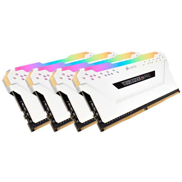 DDR4 3200MHz 8GBx4 288pin DIMM Unbuffered 16-18-18-36 Vengeance RGB PRO White
