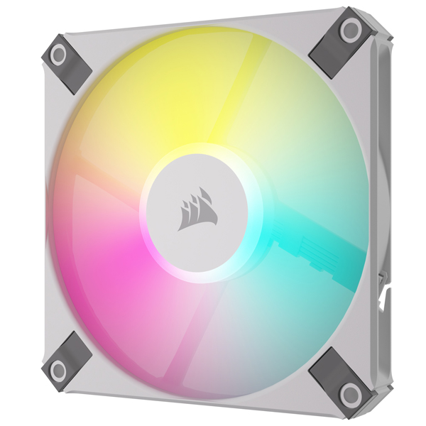 PCケースファン iCUE AF120 RGB SLIM WHITE Single Pack