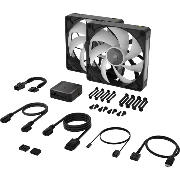 iCUE LINK RX140 MAX RGB Dual Fans Starter Kit