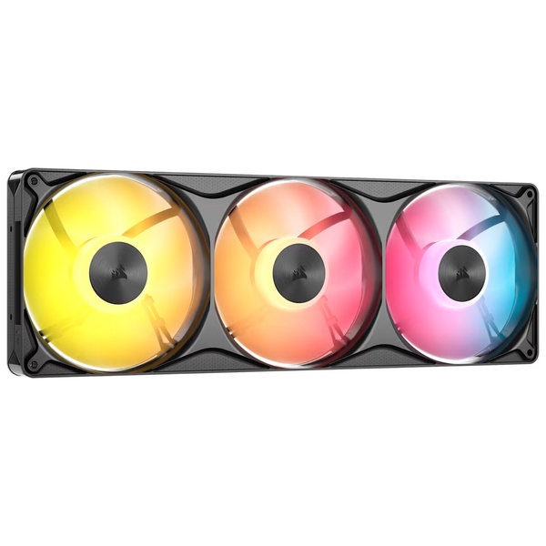 PCケースファン RS360 II Unified Frame ARGB Fans Black