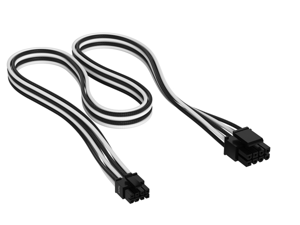 プレミアム電源ケーブルキット Premium Individually Sleeved Type-5 PSU Cables Pro Kit - Black/White