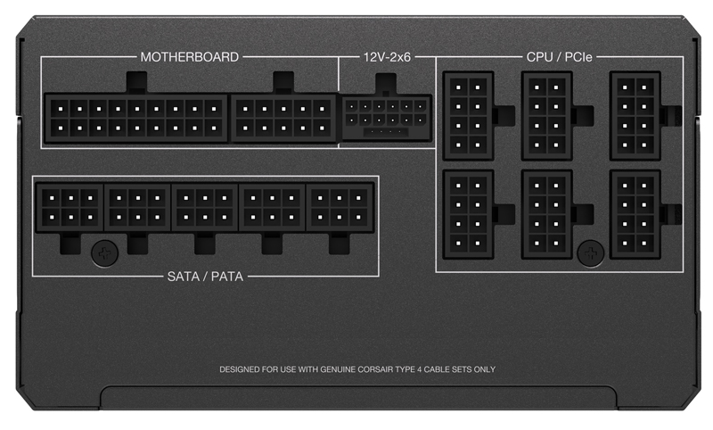 PC電源ユニット RM1000x -2024- Cybenetics Gold ATX3.1