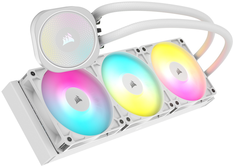 簡易水冷CPUクーラー NAUTILUS 360 RS ARGB White