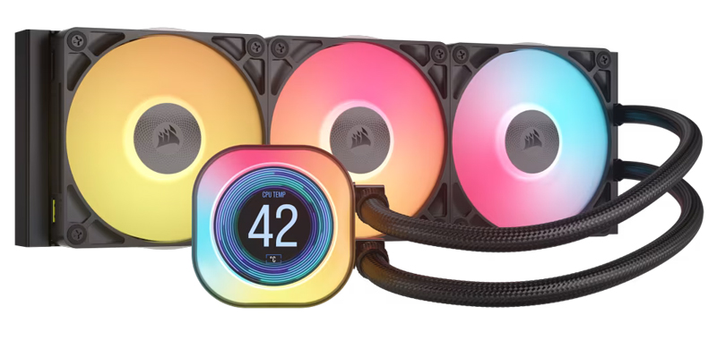 簡易水冷CPUクーラー iCUE LINK TITAN 360 RX RGB LCD
