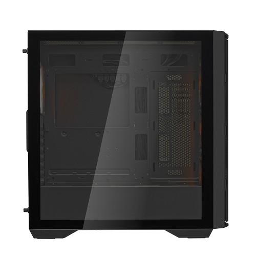 UNIFACE RGB/ミドルタワーケース/ブラック/120mm ARGBファン4基標準搭載/最大420mmラジエーター対応/最大9基の120mmファン搭載可能/最長400mmのGPU搭載可能