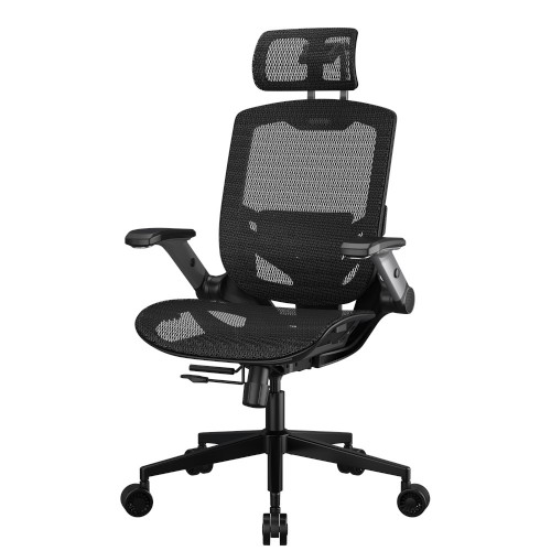 SPEEDER ONE/オフィス用途にも適したゲーミングチェア普及版/レーシングカーにインスパイアされたデザイン/エルゴノミクス設計/メッシュ素材採用