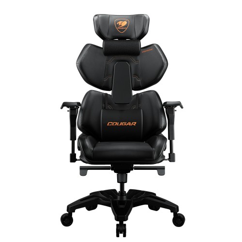 TERMINATOR/ゲーミングチェア/背骨のような背面デザイン/耐久性の高いHyper-Duraレザーレットを使用/ランバーサポート搭載/耐荷重135kg