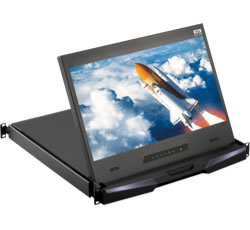 1U ラックマウント モニター・ドロアー