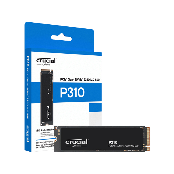 Crucial P310シリーズ M.2-2280 PCIe Gen4x4 NVMe接続SSD 2TB CT2000P310SSD8-JP