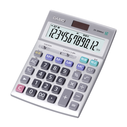 実務電卓 12桁 検算 デスクタイプ
