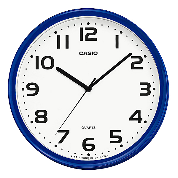 掛け時計 ブルー