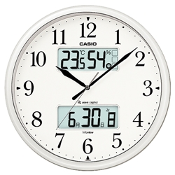 電波壁掛け時計