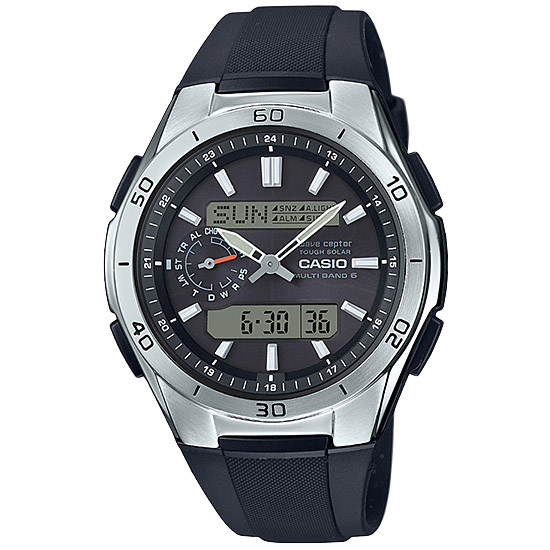 ソーラー電波時計 wave ceptor