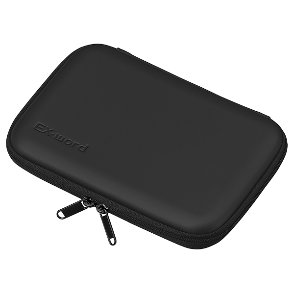 電子辞書用セミハードカバータイプケース（ブラック）