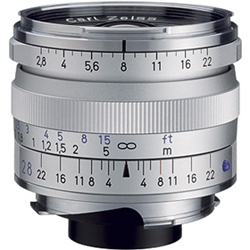 Carl Zeiss Biogon T* 2.8/28 ZMマウント シルバー