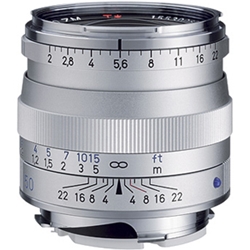 Carl Zeiss Planar T* 2/50 ZMマウント シルバー