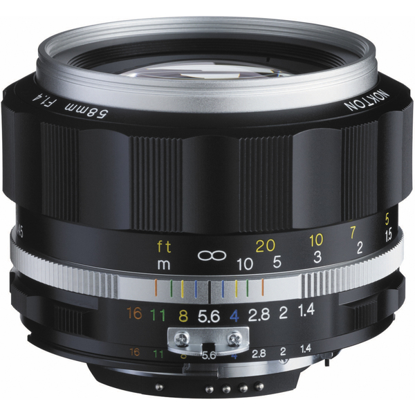 Voigtlander NOKTON 58mm F1.4 SL II S ニコンFマウント シルバーリム