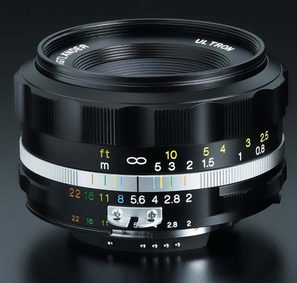 Voigtlander ULTRON 40mm F2 SL IIS Aspherical ニコンFマウント ブラックリム