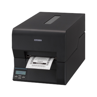 ラベルプリンタ（300dpi/感熱・熱転写、USB、有線LAN）