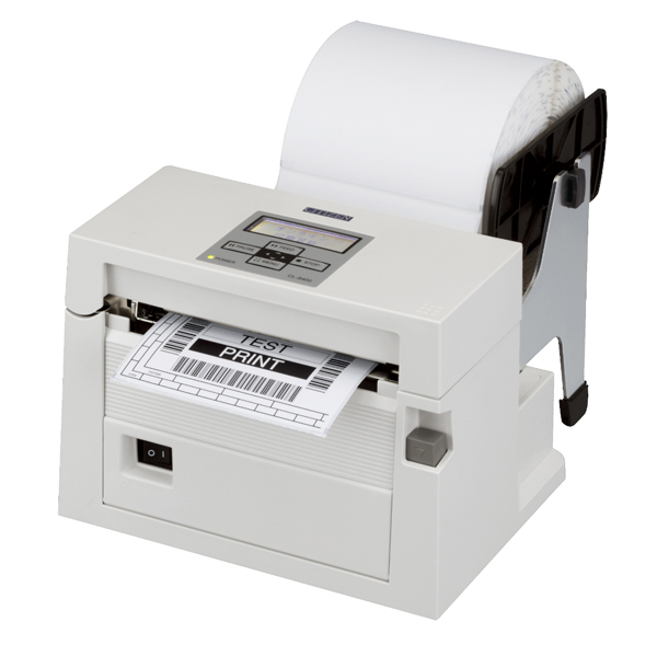 感熱ラベルプリンター（200dpi/感熱、USB、RS-232C ロール紙ホルダー（127φ））