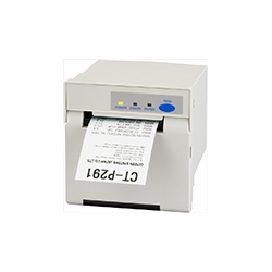 ラインサーマルパネルプリンター 58mm、オートカッター付、I/Fは、専用ケーブル パラレル、シリアル、USBに対応 ACアダプタ無