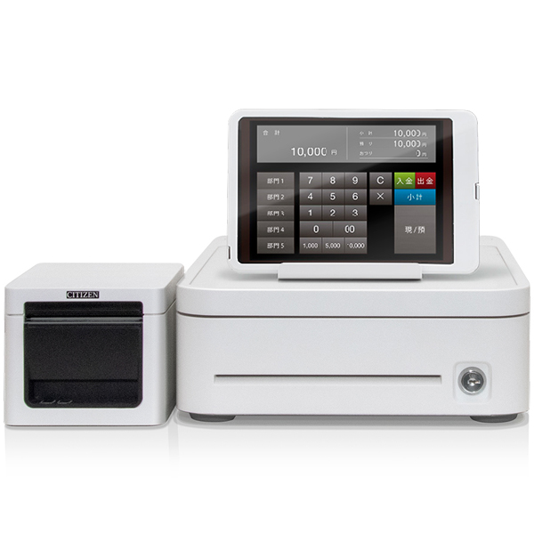 キャッシュドロワー（24V駆動 3札6硬貨 ブラック）