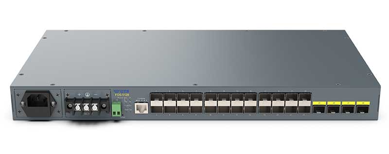 10ギガ対応28ポート高密度SFPスロット搭載スイッチ