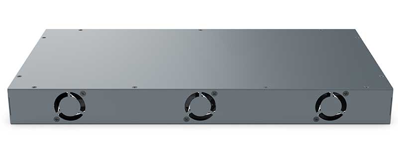 10ギガ対応28ポート高密度SFPスロット搭載スイッチ