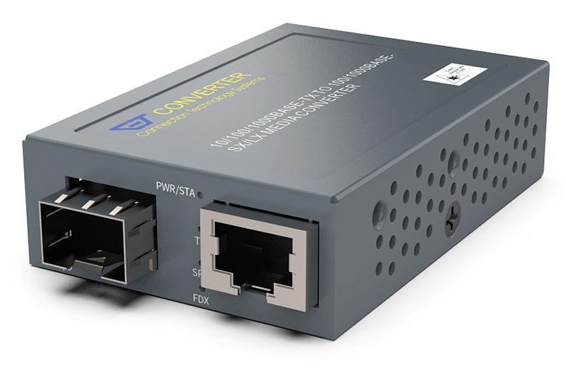 コンパクトメディアコンバータ（MCT-3612 管理機能搭載 100M/1Gbps SFP)