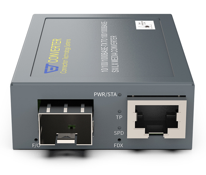 コンパクトメディアコンバータ（MCT-3612 管理機能搭載 100M/1Gbps SFP)
