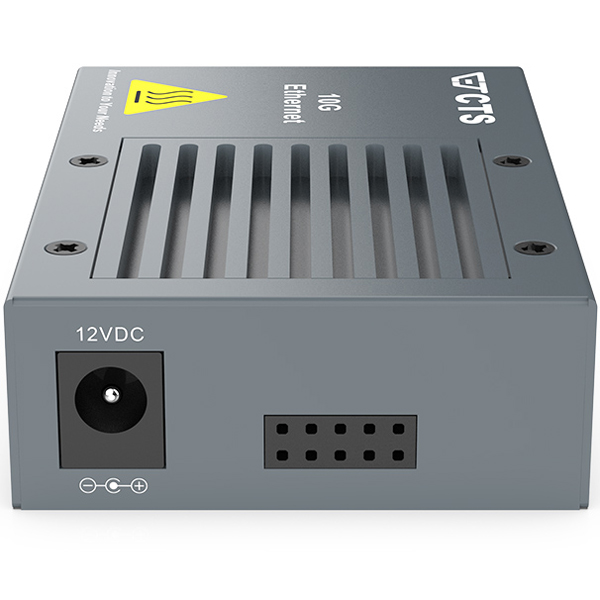 ミニサイズ メディアコンバータ本体 10G N BASE-T (100M/1G/2.5G/5G/10G) to 10G BASE-R 別途SFP-51シリーズが必要