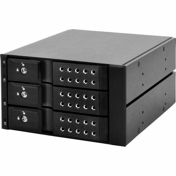 iStarUSA BPN-DE Series リムーバブルラック 3Bayモデル V2