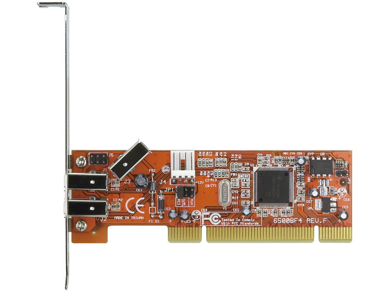 ポートを増やしタイ IEEE1394a 3ポート PCI接続 インターフェイスカード Ver.2