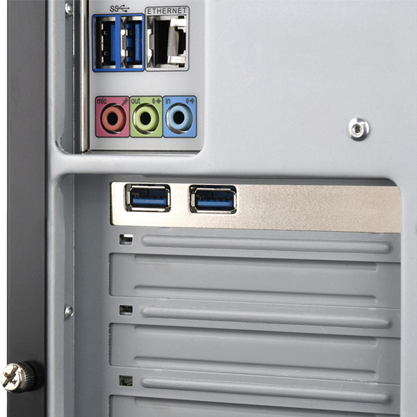 ポートを増やしタイ USB3.1 Gen2(Type-A×2) PCI Express×4接続インターフェイスカード