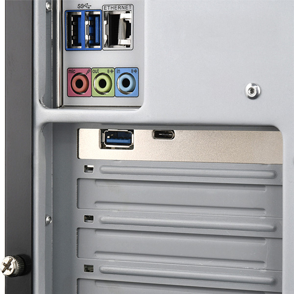 ポートを増やしタイ USB3.1 Gen2(Type-A×1 + Type-C×1) PCI Express×4接続インターフェイスカード